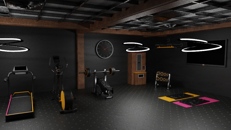 Protected: 3D Gym Equipment