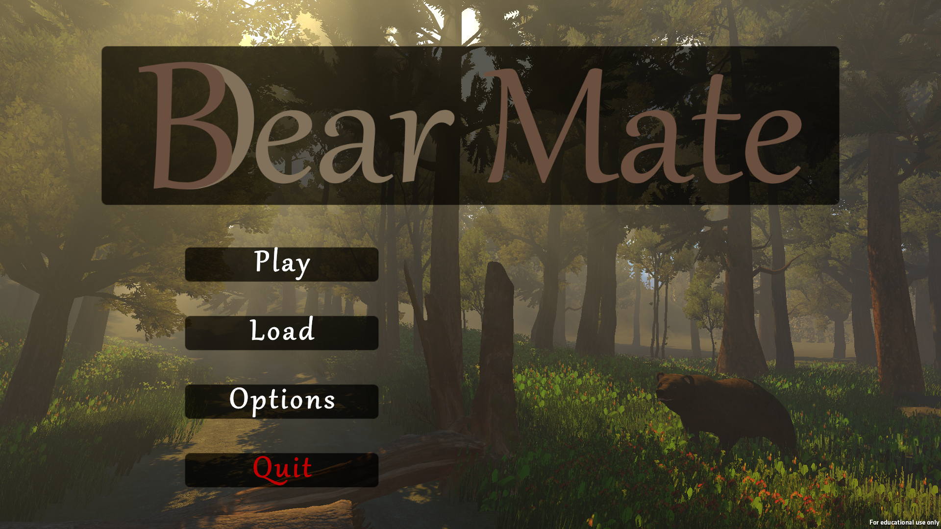(Dear) Bear Mate